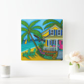 Horloge murale Ticket to Paradise (Maison)