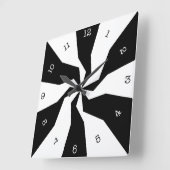 Horloge murale tordue (Angle)