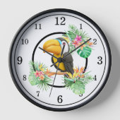 Horloge murale Toucan (Recto)