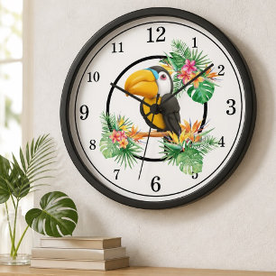 Horloge murale Toucan