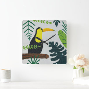 Horloge murale Toucan