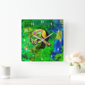 Horloge murale Toucan Oiseau Toco (Maison)