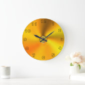 Horloge murale tournée d'or (Maison)