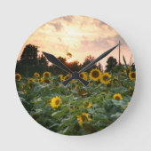 Horloge murale tournesol (Recto)