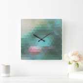 horloge murale triangulaire géométrique Abstraite (Maison)