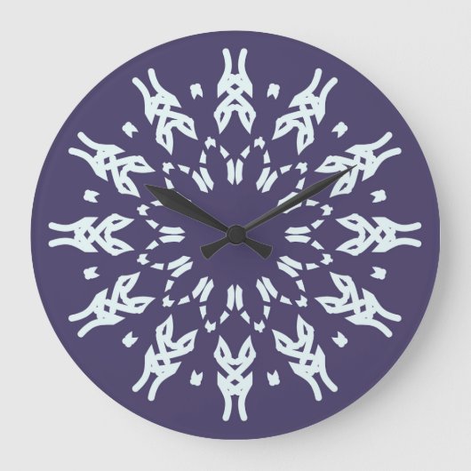 Horloge murale, Un élégant design classique multic (Recto)
