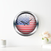 Horloge murale USA 1 (avec options) (Maison)