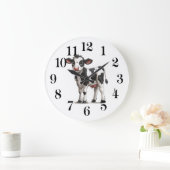 Horloge murale vache (Maison)