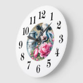Horloge murale vache (Angle)