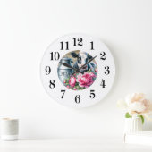 Horloge murale vache (Maison)