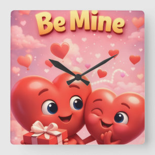 Horloge murale Valentine