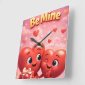 Horloge murale Valentine (Angle)