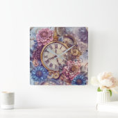 Horloge murale victorienne Pastel Steampunk (Maison)