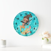 Horloge murale Vie de sirène (Maison)