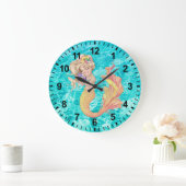 Horloge murale Vie de Sirène (Maison)