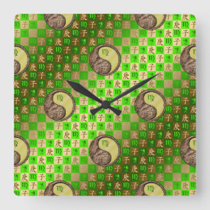Horloge murale Vierge & Rat Métal