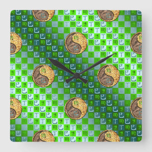 Horloge murale Vierge & Serpent de Feu