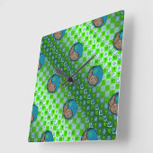 Horloge murale Vierge & Serpent d'eau (Angle)