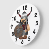 Horloge murale viking (Angle)