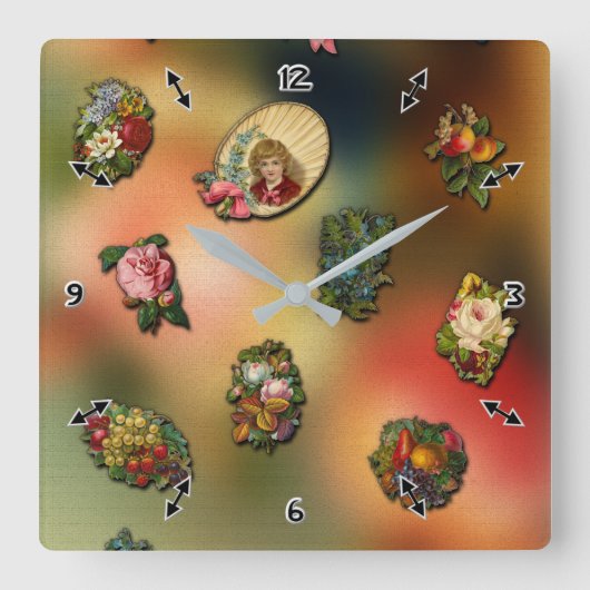 Horloge murale VinClip (Recto)