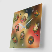 Horloge murale VinClip (Angle)