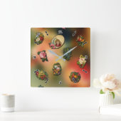 Horloge murale VinClip (Maison)
