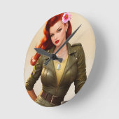 Horloge murale vintage (Angle)