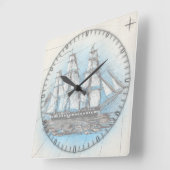 horloge murale vintage (Angle)