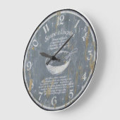 Horloge murale vintage (Angle)