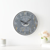 Horloge murale vintage (Maison)