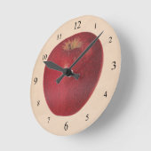 Horloge murale vintage Apple (Angle)