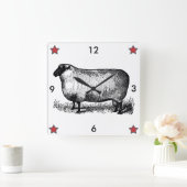 Horloge murale vintage de style primitif (Maison)