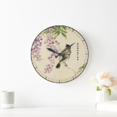 Horloge murale Vintage Lilac (Maison)