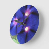 Horloge murale violette (Angle)