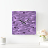 Horloge murale violette (Maison)