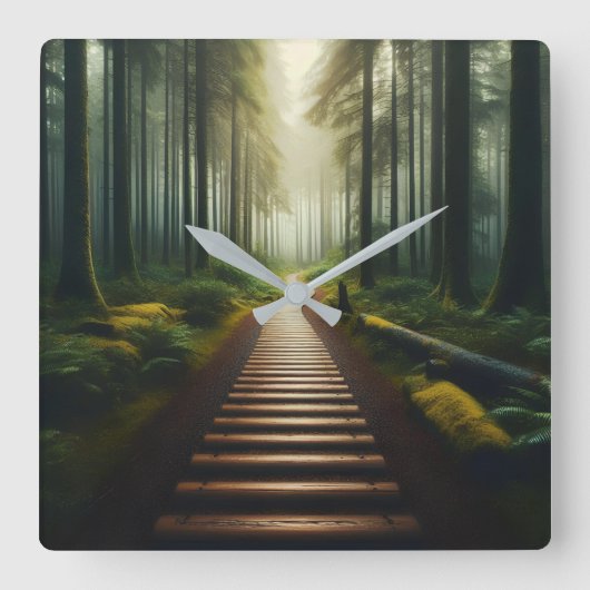 Horloge murale "Voyage à dessein" (Recto)