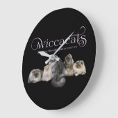 Horloge murale WiccaCats (Angle)