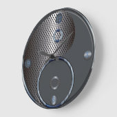 Horloge murale Yin Yang (Angle)