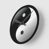 Horloge Murale Yin Yang (Angle)