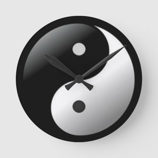 Horloge Murale Yin Yang (Recto)