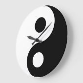 Horloge murale Yin Yang (Angle)