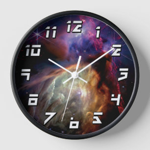 Horloge NASA JWST Région de formation d'étoiles Rho Ophiuc