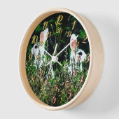 Horloge Nature Animal Lapin (Angle)