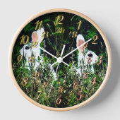 Horloge Nature Animal Lapin (Recto)