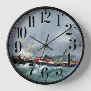 Horloge Navire à vapeur Finsbury 1881