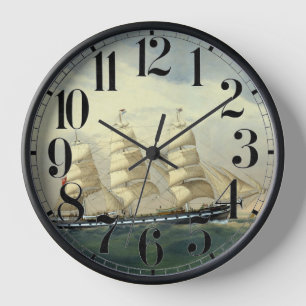 Horloge Navire Clipper The Helen Pembroke 1870
