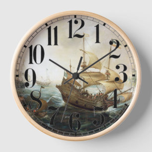 Horloge Navires néerlandais des années 1600