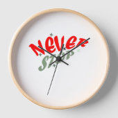 Horloge ne s'arrête jamais  (Recto)