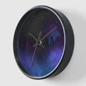 Horloge Nebula de l'espace de rêve (Angle)