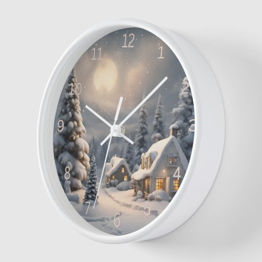 Horloge Neige (Angle)